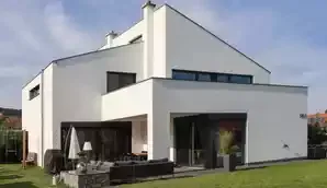 EFH mit versetztem Pultdach 