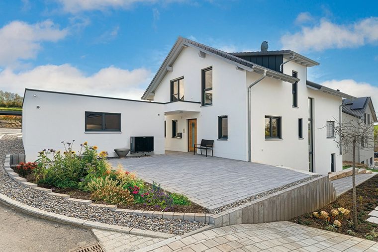Modernes EFH Hanghaus